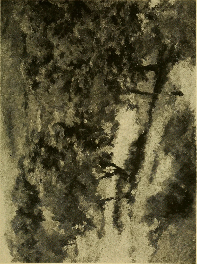 An illustration from Modern paintings by German and Austrian masters, 1916, leaf 56
