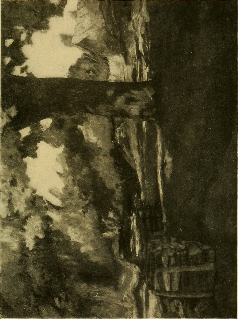 An illustration from Modern paintings by German and Austrian masters, 1916, leaf 74