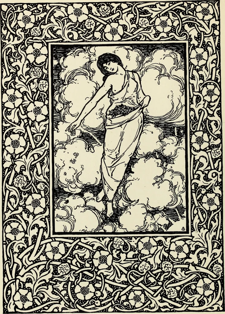 An illustration from Modern pen drawings: European and American;, 1901, leaf 106