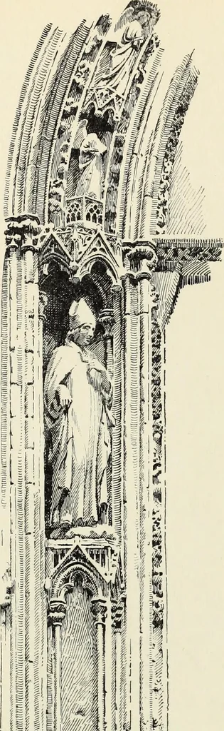 An illustration from Modern pen drawings: European and American;, 1901, leaf 114