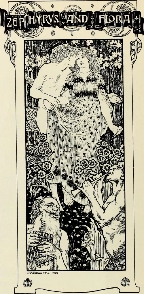 An illustration from Modern pen drawings: European and American;, 1901, leaf 116