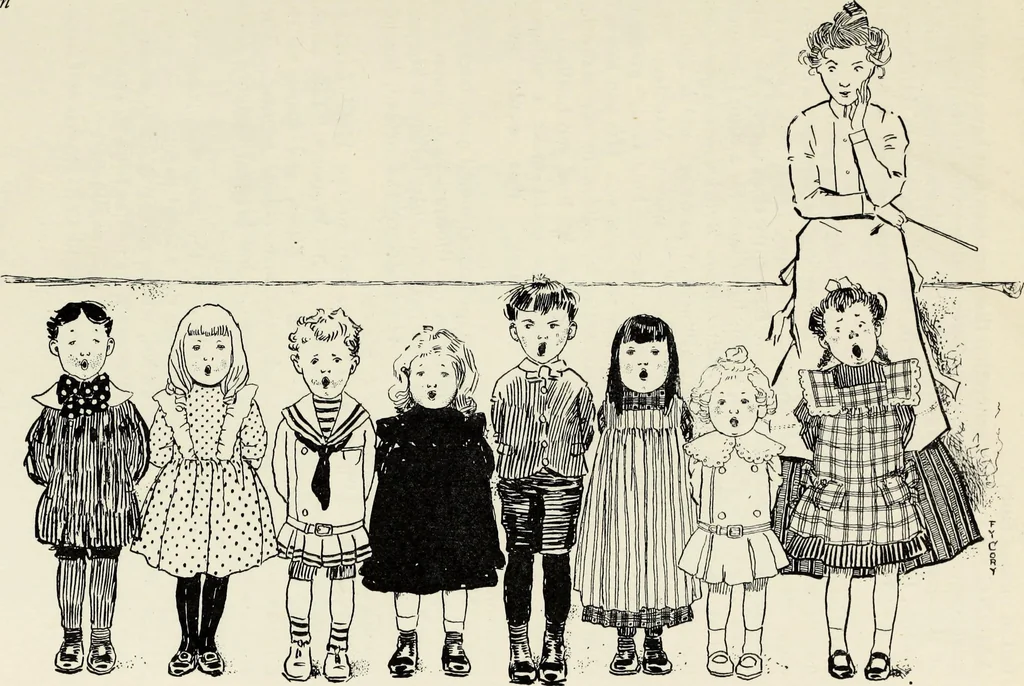 An illustration from Modern pen drawings: European and American;, 1901, leaf 171