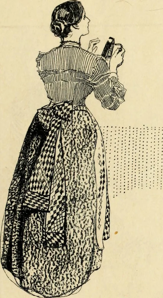 An illustration from Modern pen drawings: European and American;, 1901, leaf 181