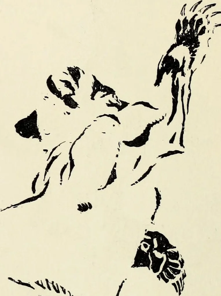 An illustration from Modern pen drawings: European and American;, 1901, leaf 184