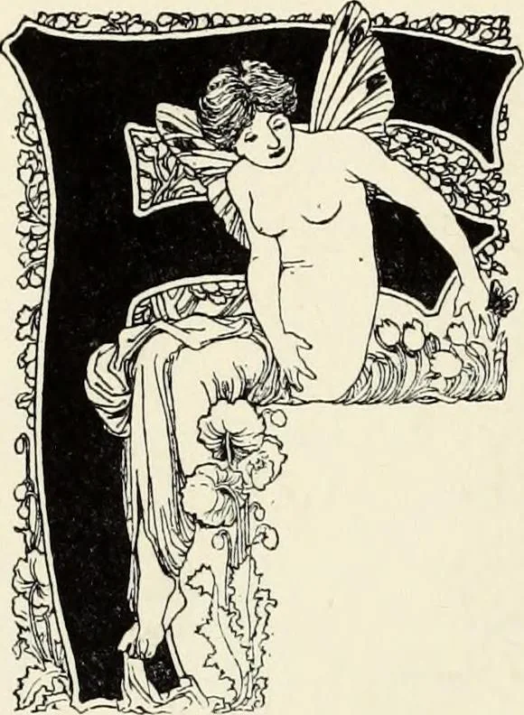 An illustration from Modern pen drawings: European and American;, 1901, leaf 212