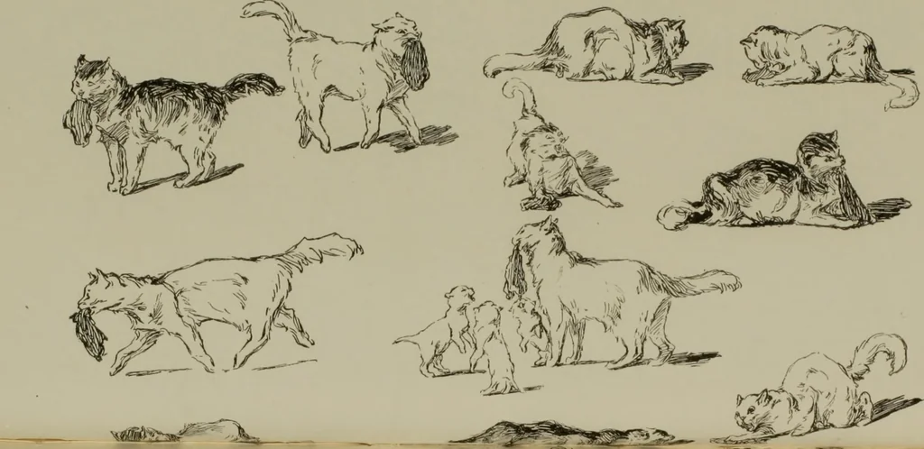 An illustration from Modern pen drawings: European and American;, 1901, leaf 228