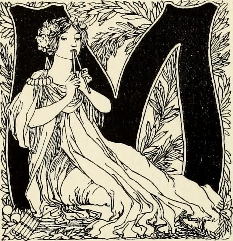 An illustration from Modern pen drawings: European and American;, 1901, leaf 260