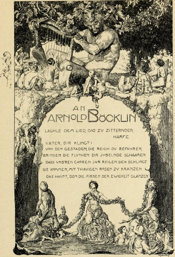 An illustration from Modern pen drawings: European and American;, 1901, leaf 267