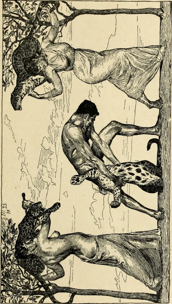An illustration from Modern pen drawings: European and American;, 1901, leaf 275