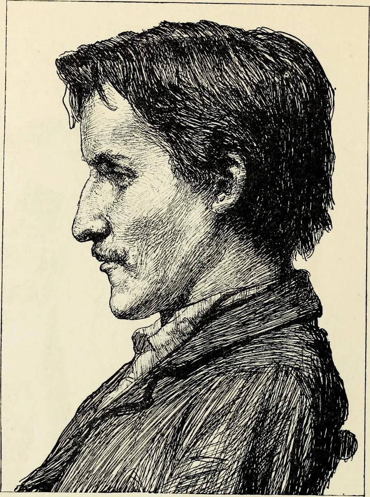An illustration from Modern pen drawings: European and American;, 1901, leaf 292
