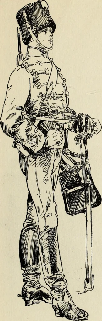 An illustration from Modern pen drawings: European and American;, 1901, leaf 335