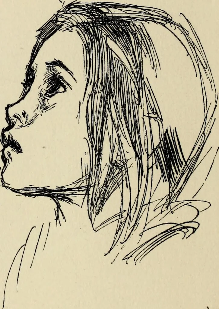 An illustration from Modern pen drawings: European and American;, 1901, leaf 344