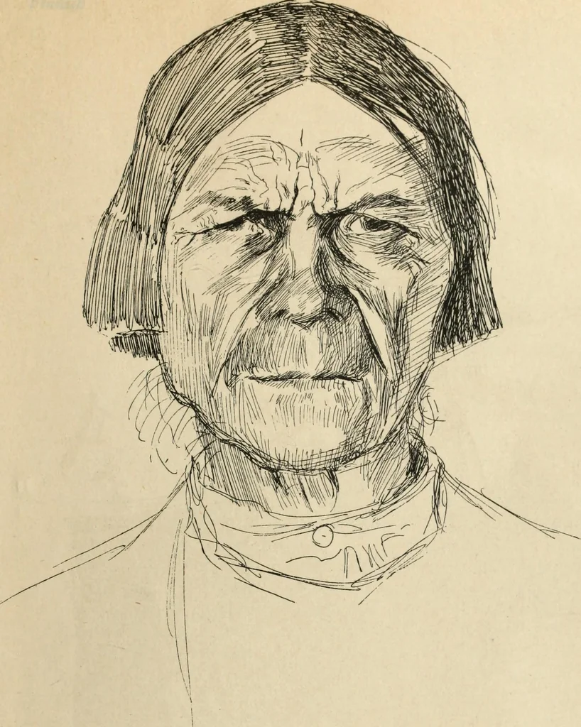 An illustration from Modern pen drawings: European and American;, 1901, leaf 351