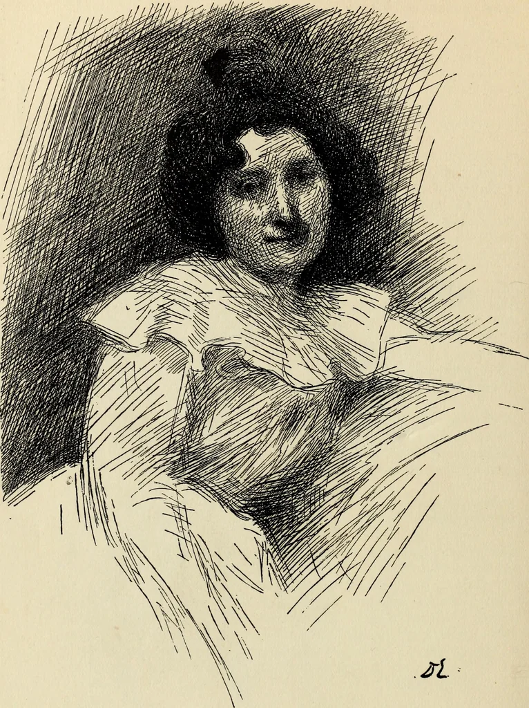 An illustration from Modern pen drawings: European and American;, 1901, leaf 364