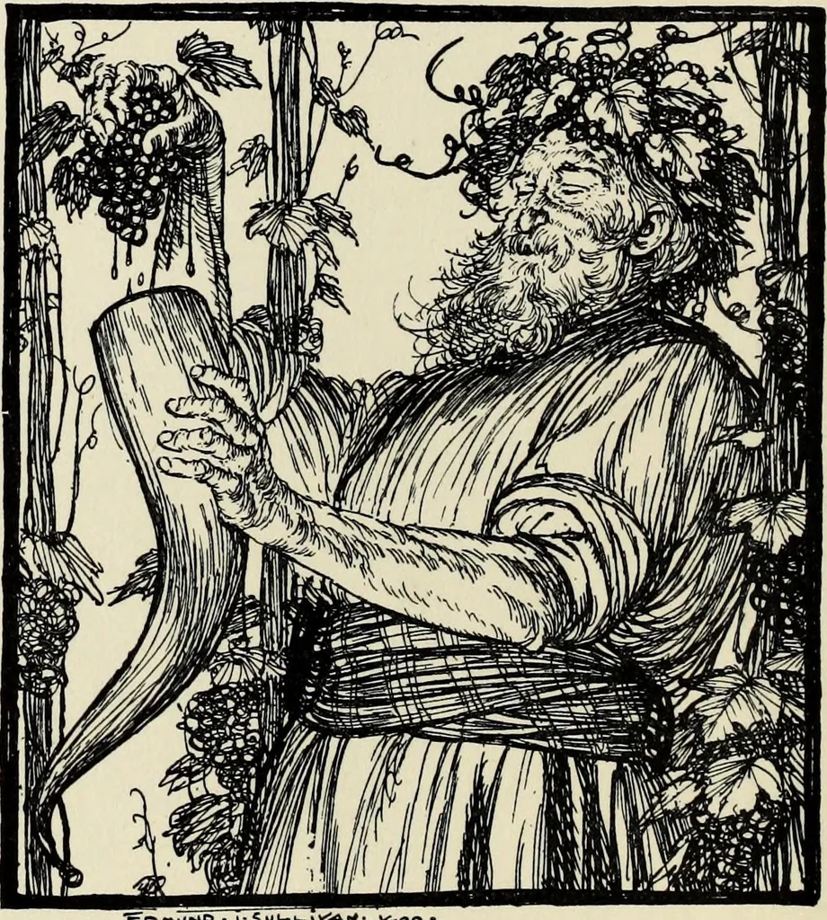 An illustration from Modern pen drawings: European and American;, 1901, leaf 47
