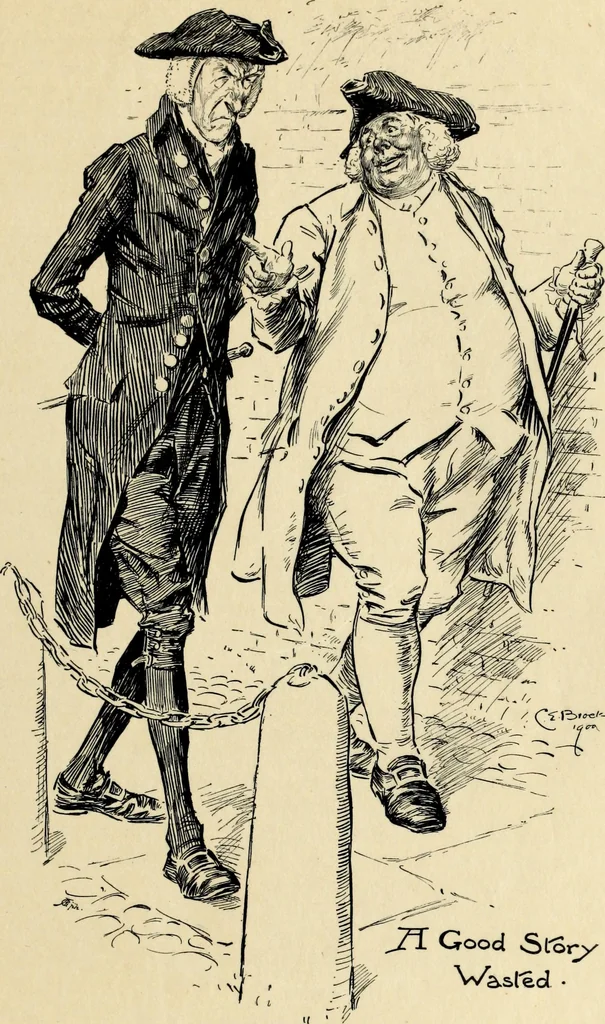 An illustration from Modern pen drawings: European and American;, 1901, leaf 62
