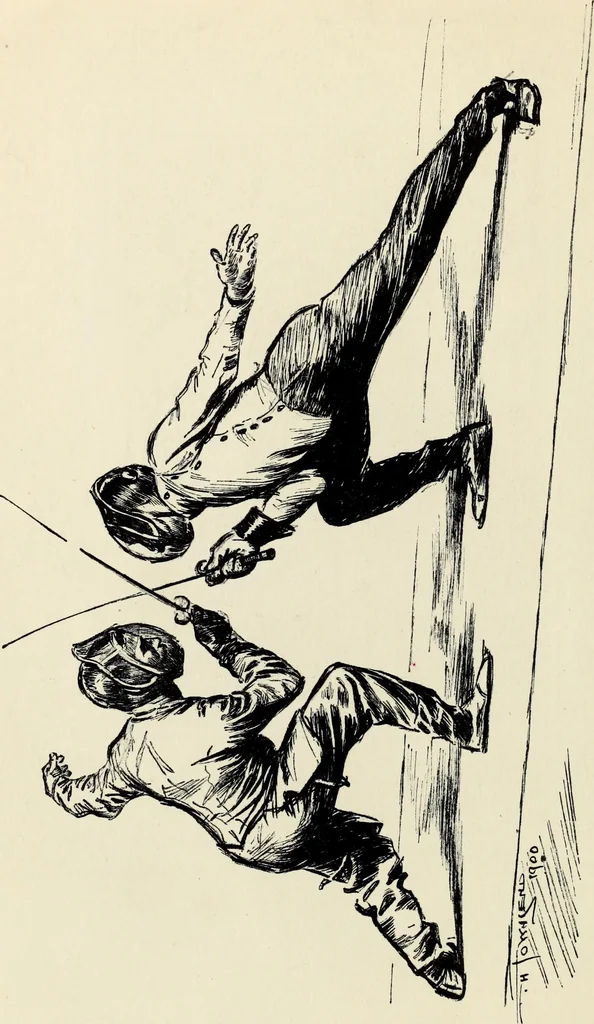 An illustration from Modern pen drawings: European and American;, 1901, leaf 86