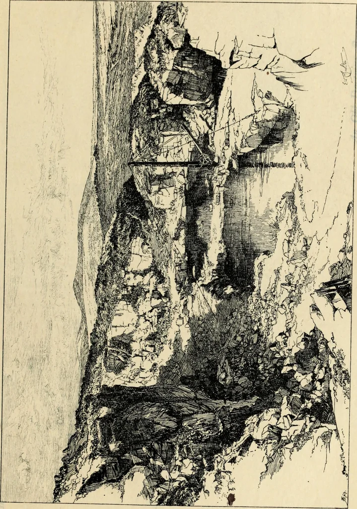 An illustration from Modern pen drawings: European and American;, 1901, leaf 93