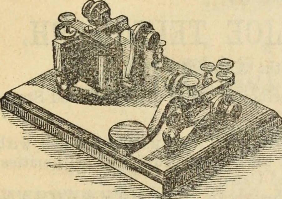 An illustration from Modern practice of the electric telegraph : a handbook for electricians and operators, 1874, leaf 176