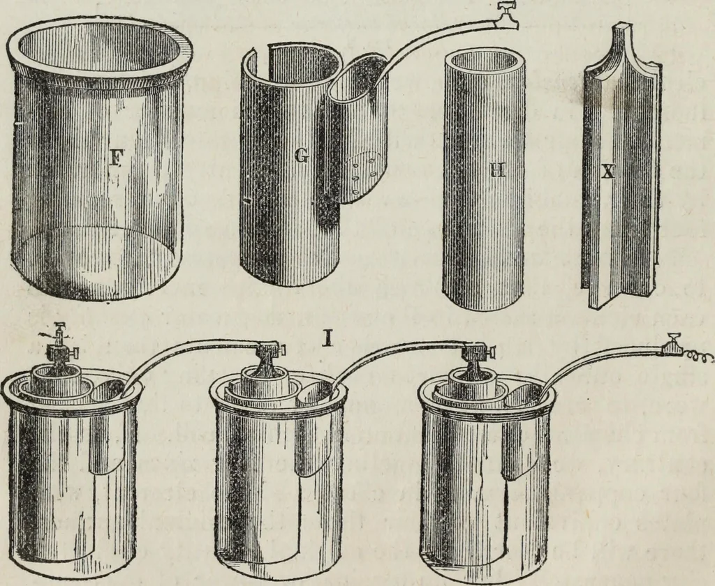 An illustration from Modern practice of the electric telegraph : a handbook for electricians and operators, 1874, leaf 19