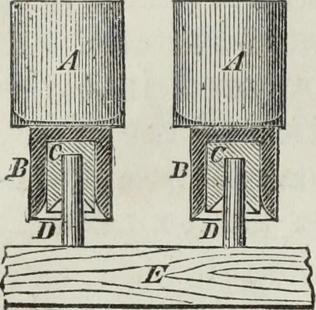 An illustration from Modern practice of the electric telegraph : a handbook for electricians and operators, 1874, leaf 27