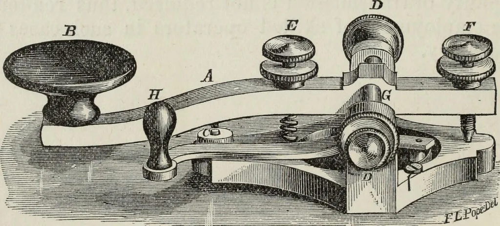 An illustration from Modern practice of the electric telegraph : a handbook for electricians and operators, 1874, leaf 35