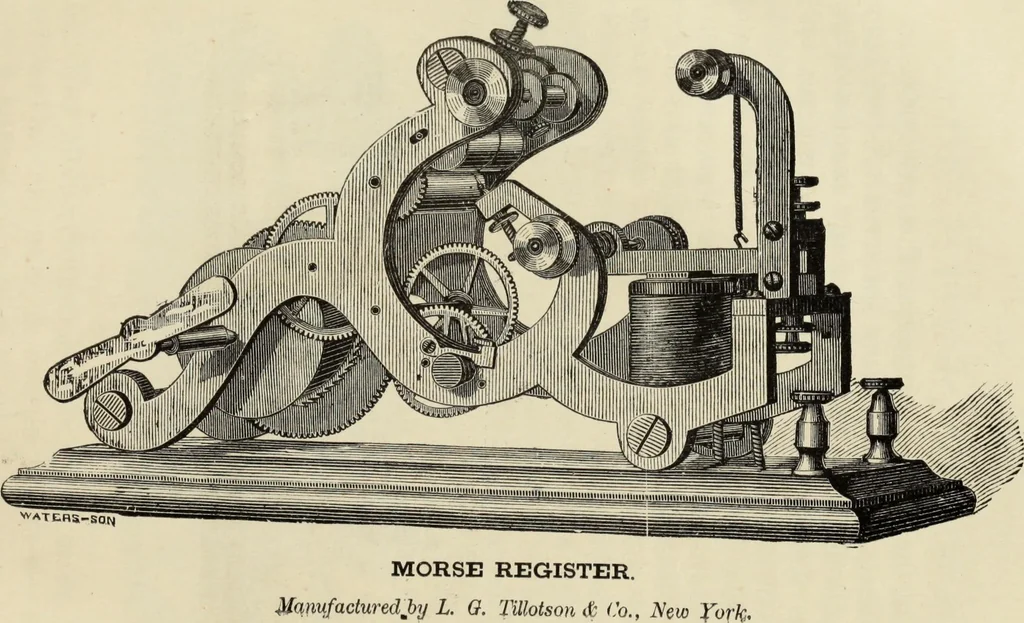 An illustration from Modern practice of the electric telegraph : a handbook for electricians and operators, 1874, leaf 37