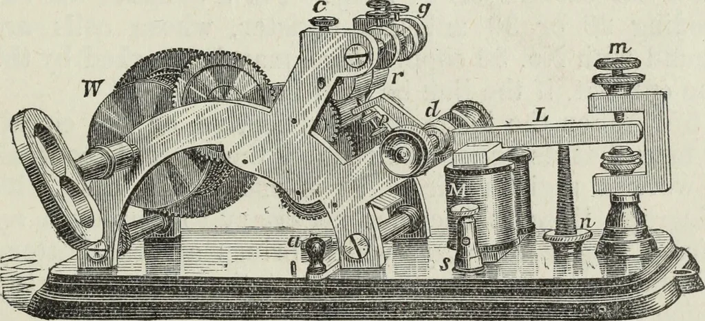 An illustration from Modern practice of the electric telegraph : a handbook for electricians and operators, 1874, leaf 38