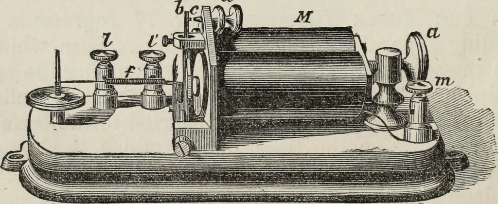 An illustration from Modern practice of the electric telegraph : a handbook for electricians and operators, 1874, leaf 39