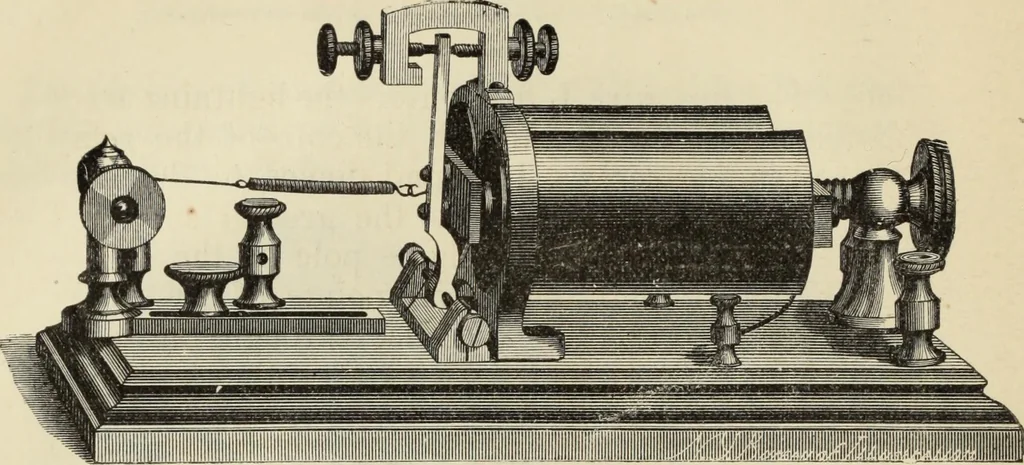 An illustration from Modern practice of the electric telegraph : a handbook for electricians and operators, 1874, leaf 47
