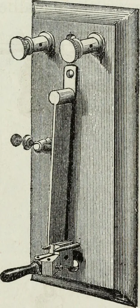 An illustration from Modern practice of the electric telegraph : a handbook for electricians and operators, 1874, leaf 52