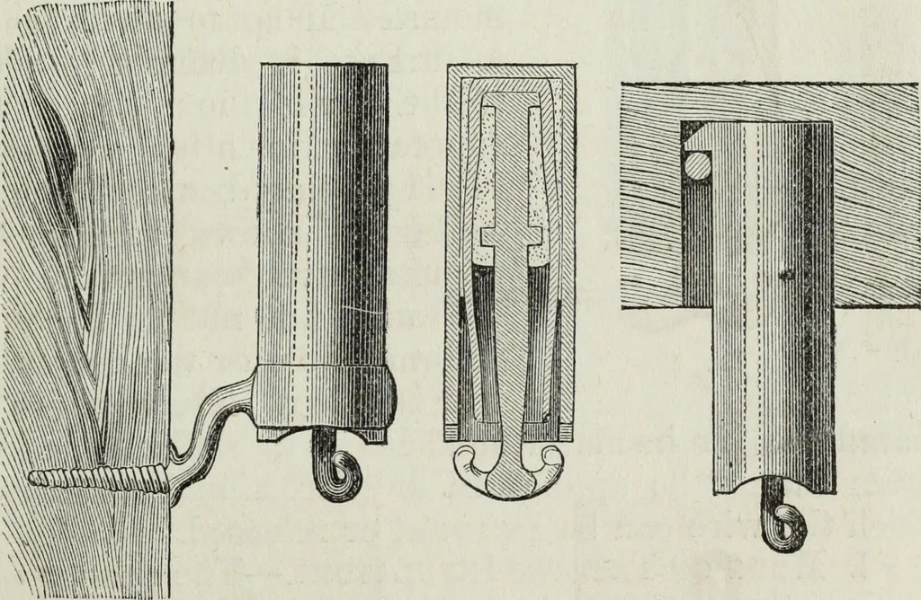 An illustration from Modern practice of the electric telegraph : a handbook for electricians and operators, 1874, leaf 74