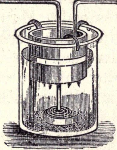 An illustration from Modern practice of the electric telegraph. A handbook for electricians and operators, 1872, leaf 119