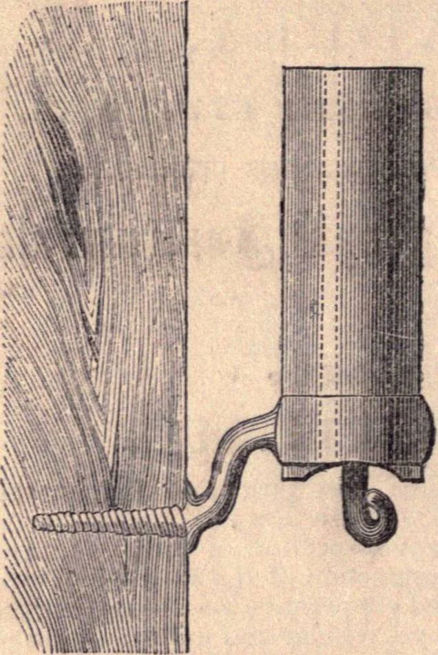 An illustration from Modern practice of the electric telegraph. A handbook for electricians and operators, 1872, leaf 189