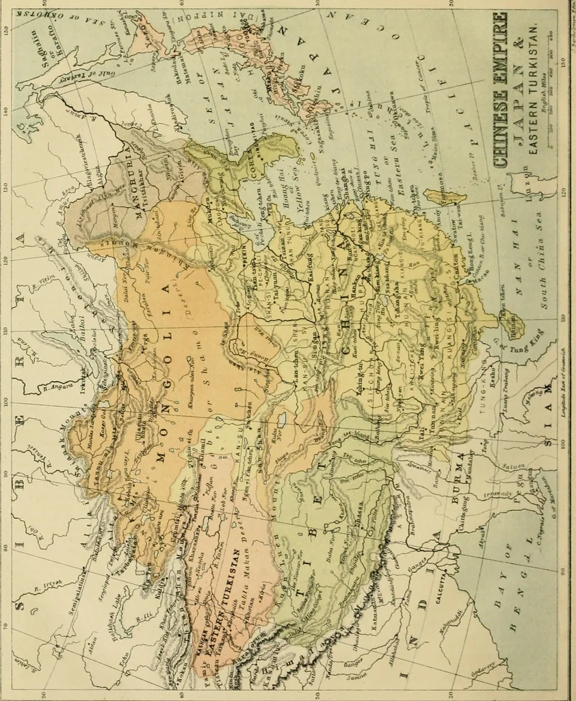 An illustration from Modern school geography and atlas, 1879, leaf 137