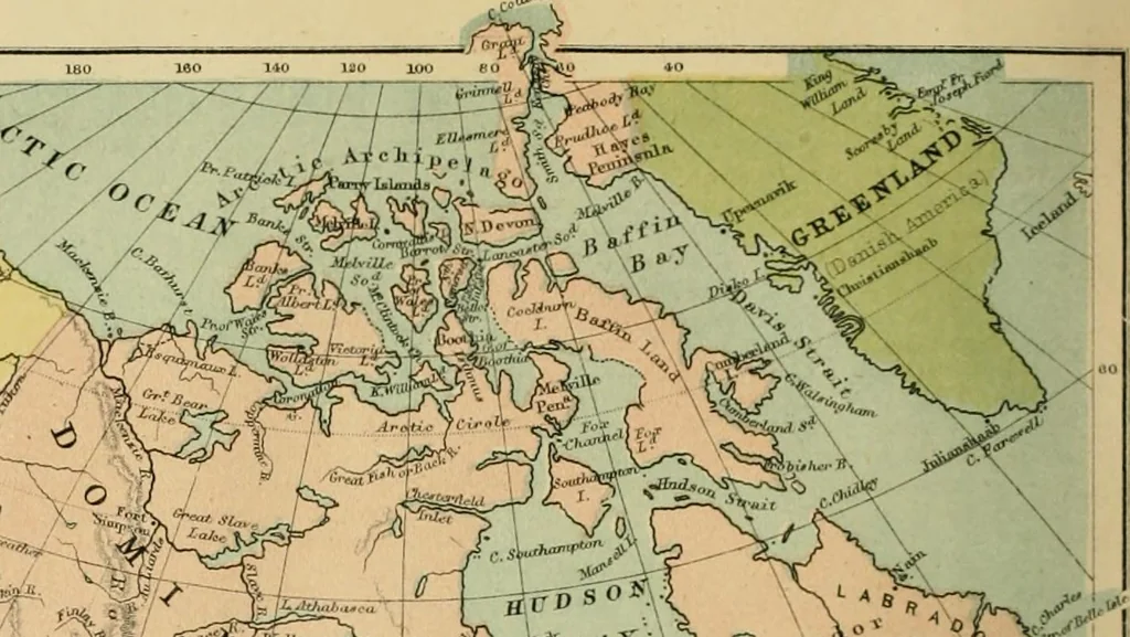 An illustration from Modern school geography and atlas, 1879, leaf 19