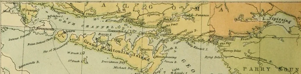 An illustration from Modern school geography and atlas, 1879, leaf 29