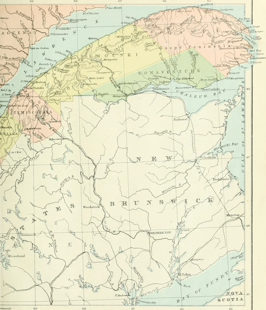 An illustration from Modern school geography and atlas, 1880, leaf 36