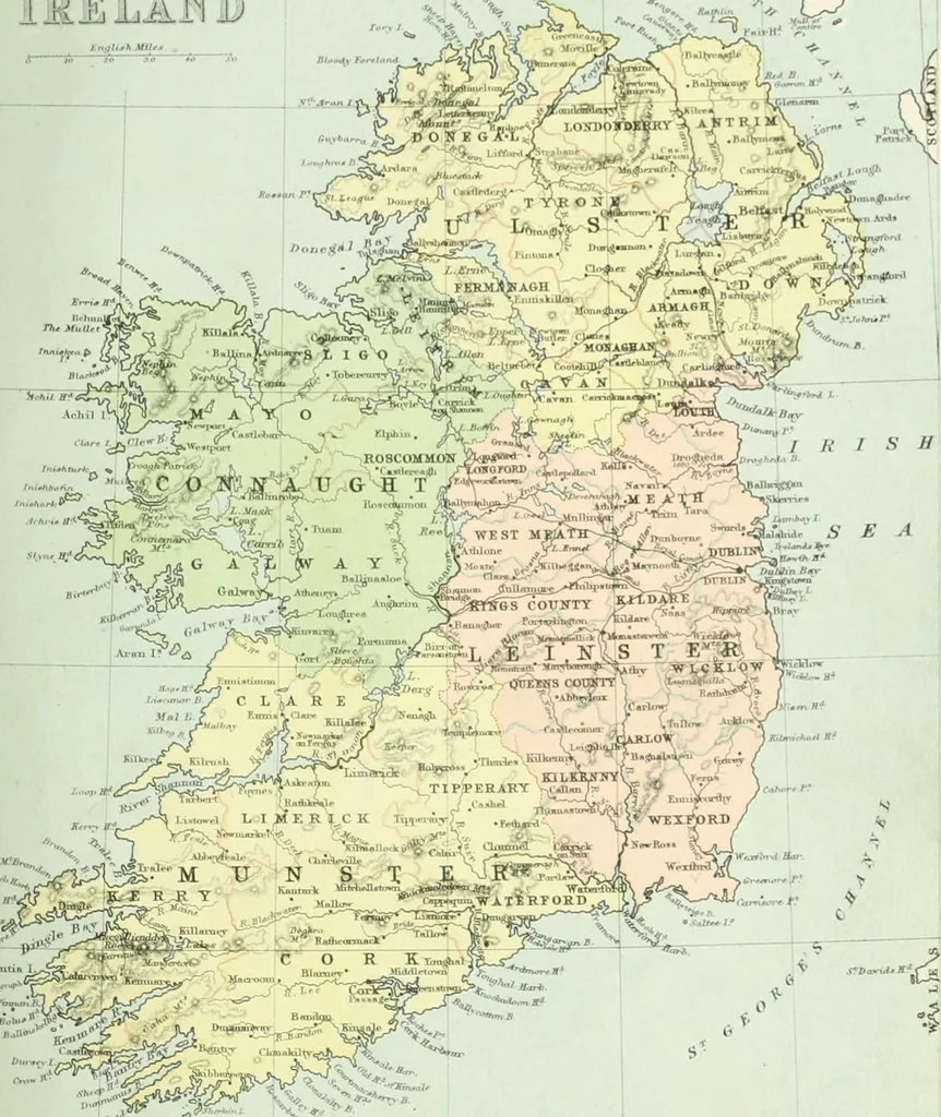 An illustration from Modern school geography and atlas, 1880, leaf 88