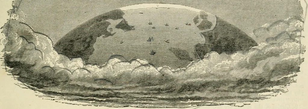 An illustration from Modern school geography and atlas, 1883, leaf 12