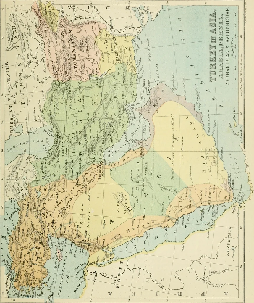 An illustration from Modern school geography and atlas, 1883, leaf 136