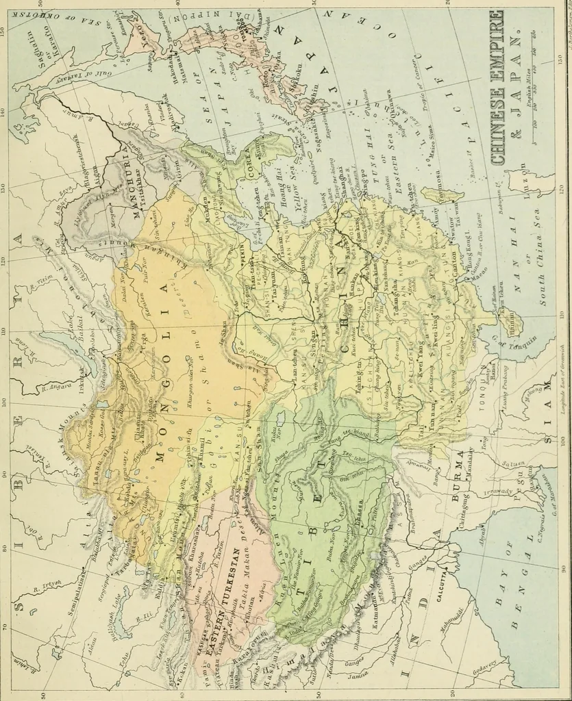 An illustration from Modern school geography and atlas, 1883, leaf 150