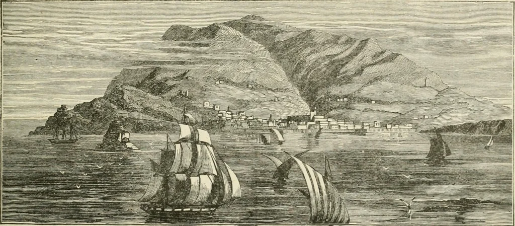 An illustration from Modern school geography and atlas, 1883, leaf 164