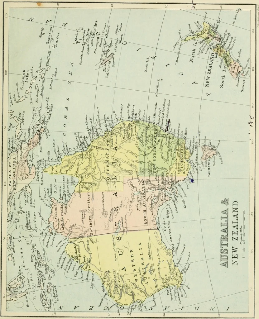 An illustration from Modern school geography and atlas, 1883, leaf 176