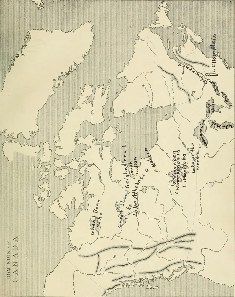 An illustration from Modern school geography and atlas, 1883, leaf 26