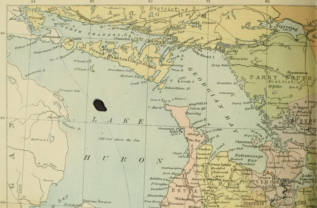 An illustration from Modern school geography and atlas, 1883, leaf 33