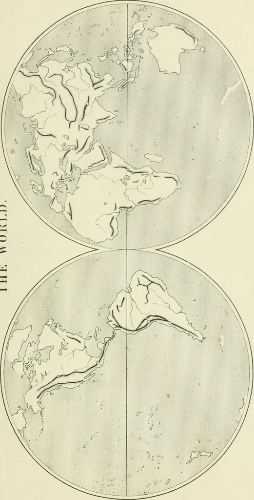 An illustration from Modern school geography and atlas, 1883, leaf 4