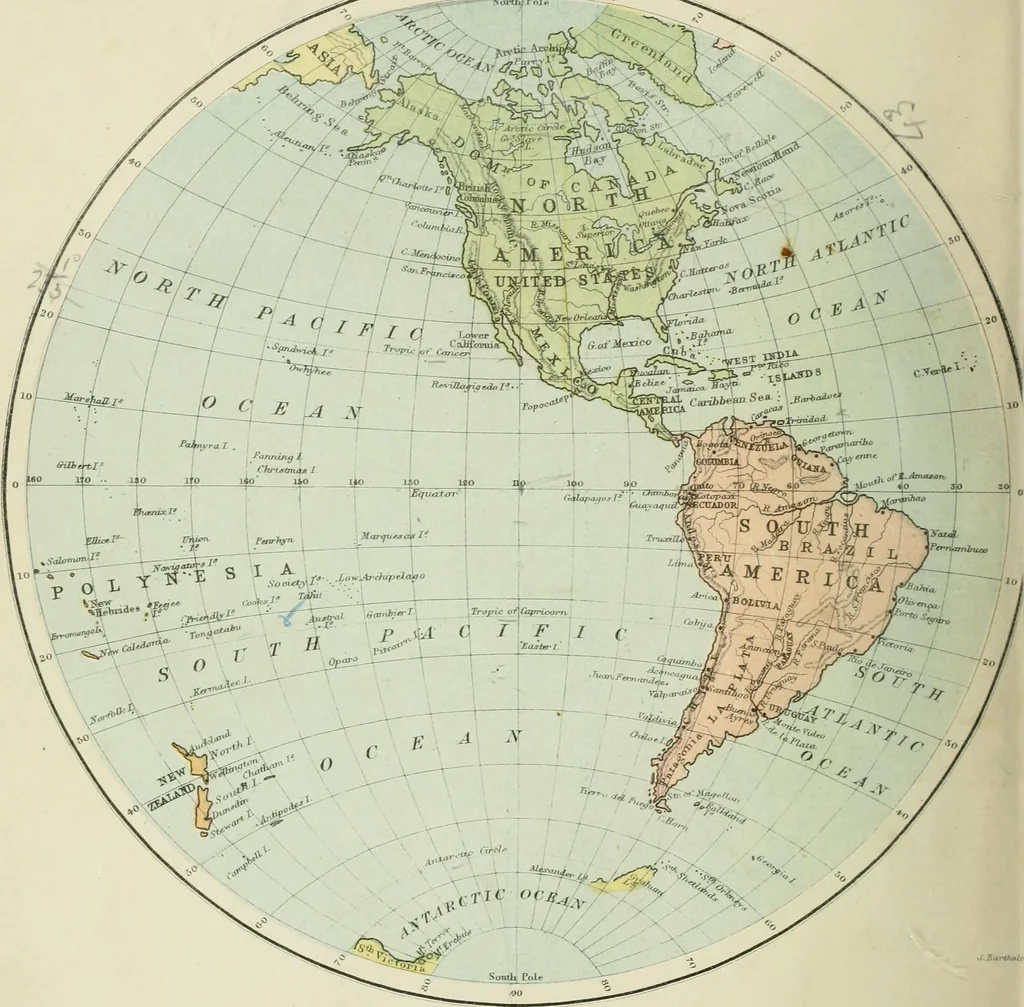 An illustration from Modern school geography and atlas, 1883, leaf 5