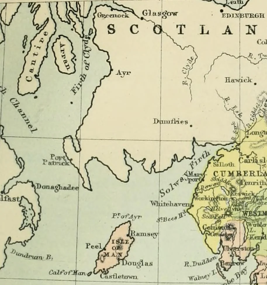 An illustration from Modern school geography and atlas, 1883, leaf 94