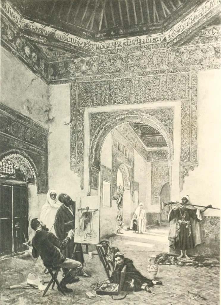 An illustration from Modern Spanish painting; being a review of some of the chief painters and paintings of the Spanish school since the time of Goya, 1908, leaf 126
